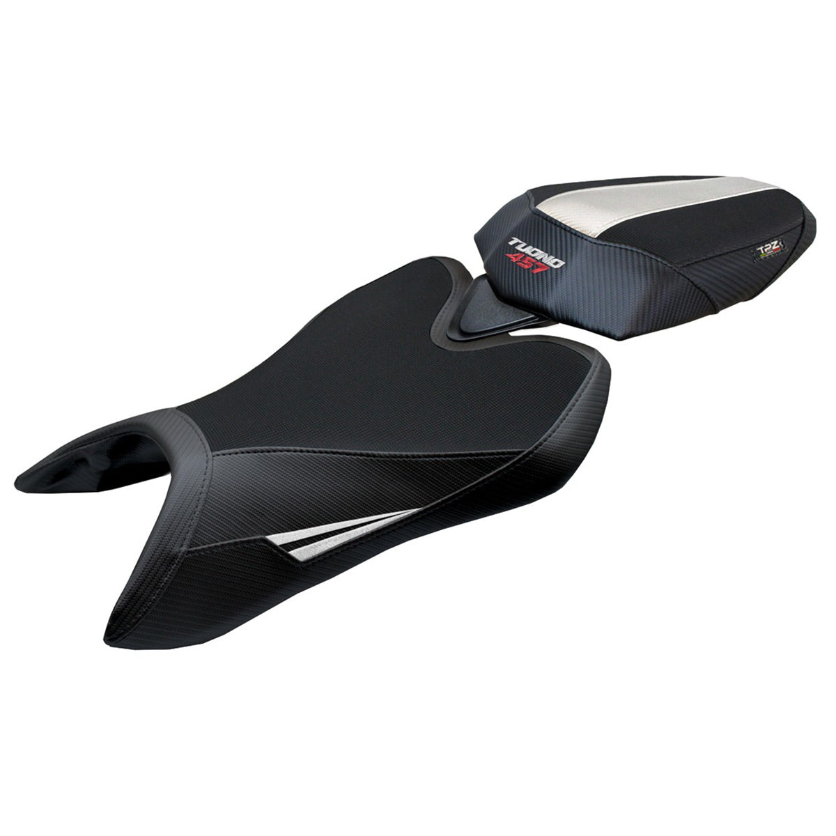 Aprilia Tuono 457 2025-2026 Seat Cover TPZ Italia Comfort White Black