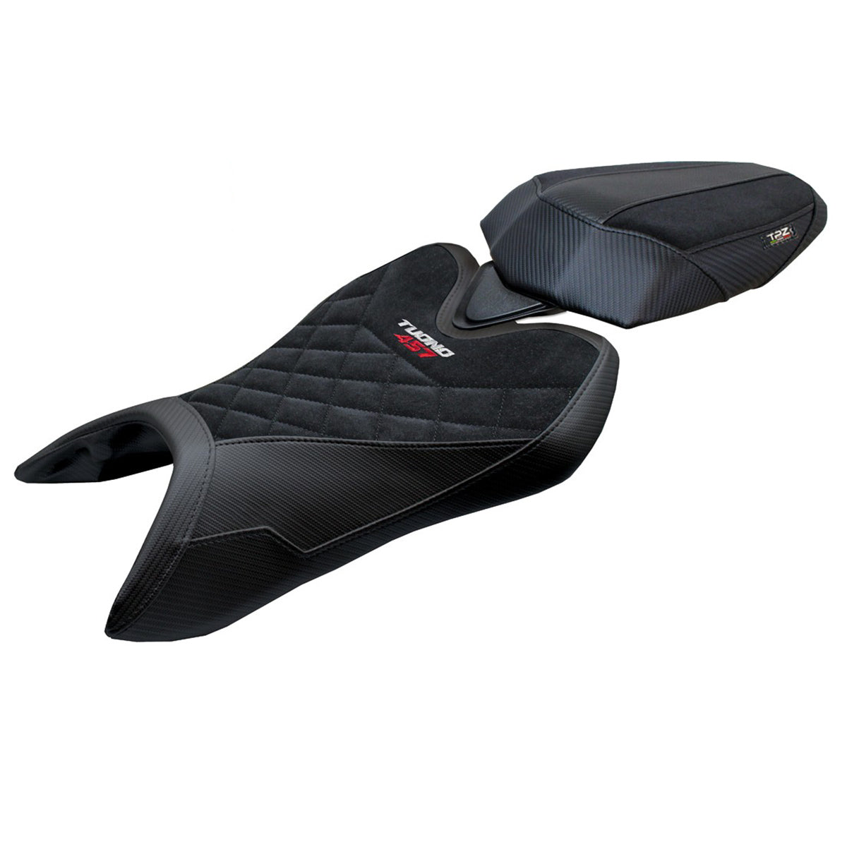 Aprilia Tuono 457 2025-2026 Seat Cover TPZ Italia Velvet Special Edition Black