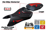 Aprilia Tuono 457 2025-2026 Seat Cover TPZ Italia Velvet Special Edition Red Black