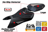 Aprilia Tuono 457 2025-2026 Seat Cover TPZ Italia Velvet Special Edition  Silver Blk