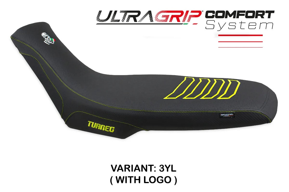 Aprilia Tuareg 660 2021-2026 Seat Cover TPZ Italia Comfort Yellow