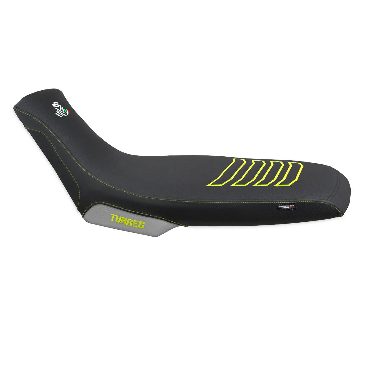 Aprilia Tuareg 660 2021-2026 Seat Cover TPZ Italia Comfort Silver Yellow