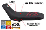 Aprilia Tuareg 660 2021-2026 Seat Cover TPZ Italia Ultragrip Red
