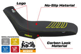 Aprilia Tuareg 660 2021-2026 Seat Cover TPZ Italia Ultragrip Yellow