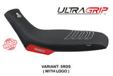 Aprilia Tuareg 660 2021-2026 Seat Cover TPZ Italia Ultragrip Red Silver