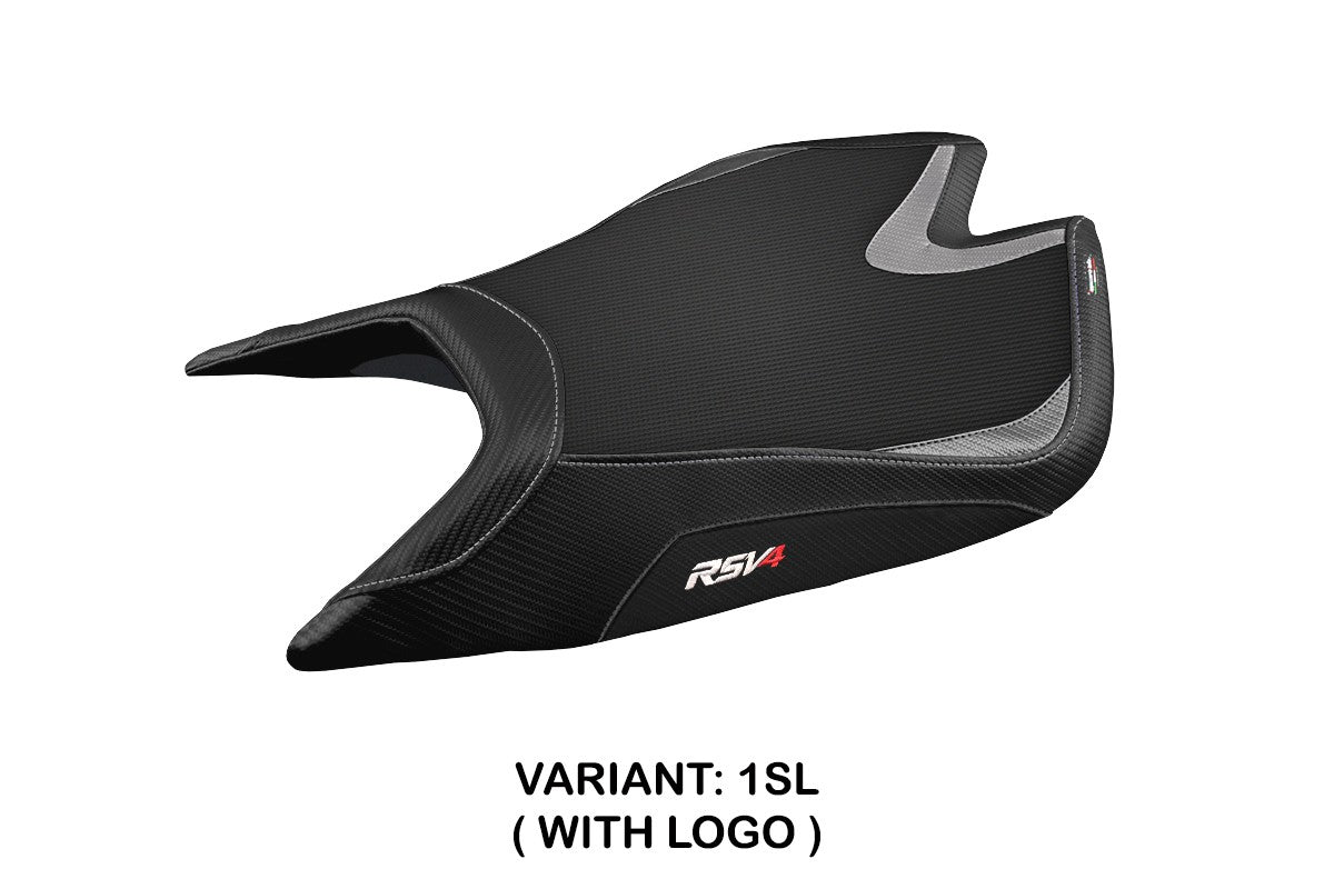 Aprilia RSV4 2021-2026 Seat Cover TPZ Italia Silver Black