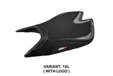 Aprilia RSV4 2021-2026 Seat Cover TPZ Italia Silver Black