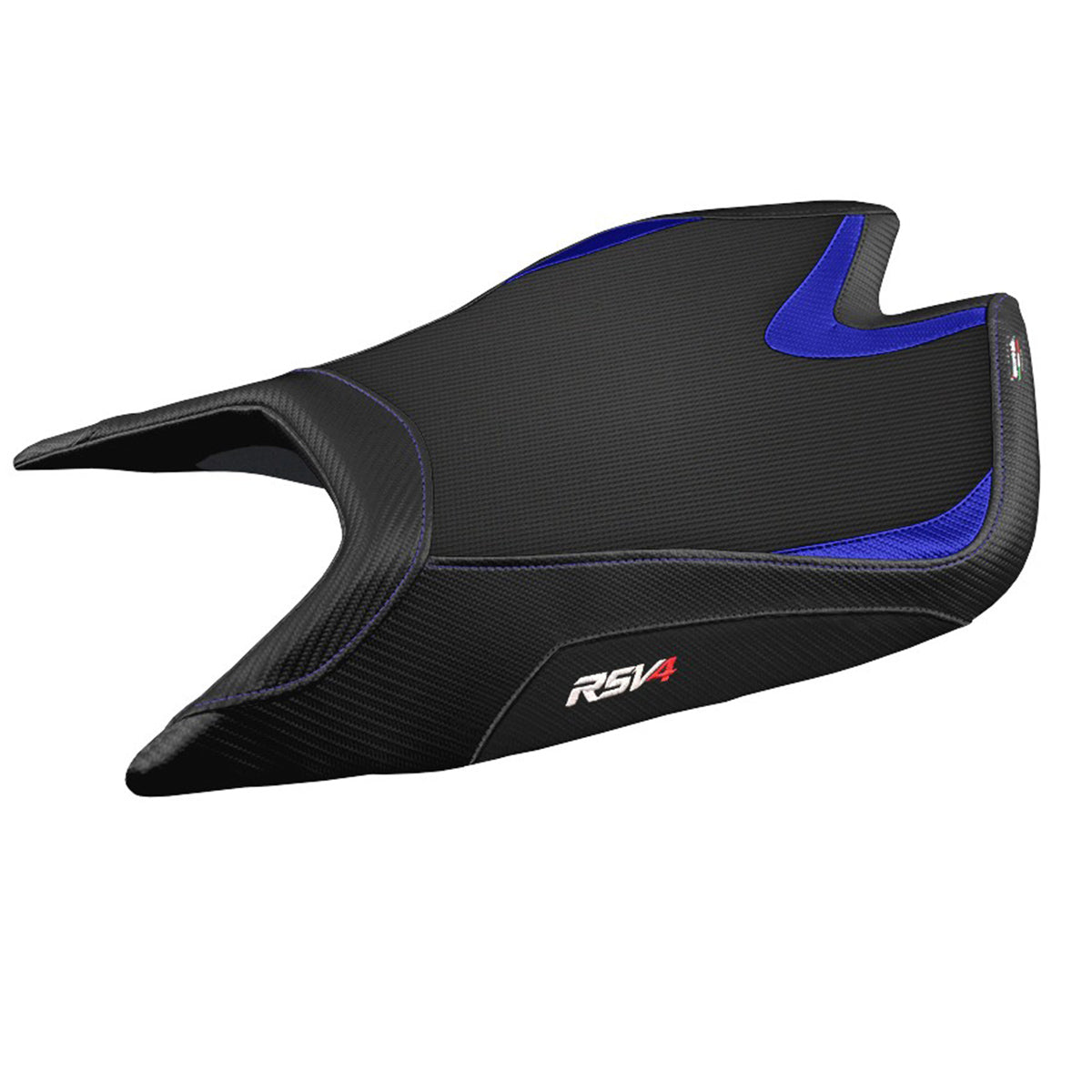 Aprilia RSV4 2021-2026 Seat Cover TPZ Italia Comfort Blue Black