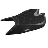 Aprilia RSV4 2021-2026 Seat Cover TPZ Italia Ultragrip Silver Blk