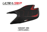 Aprilia RSV4 2021-2026 Seat Cover TPZ Italia Ultragrip Red Black
