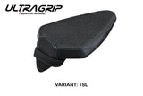Aprilia RSV4 2021-2026 Passenger Seat Cover Tappezzeria Italia TPZ Ultragrip in Silver