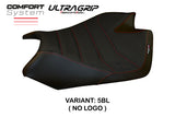 Funda de asiento Aprilia RSV4 2009-2020 Tappezzeria Italia TPZ Comfort Ultragrip en negro