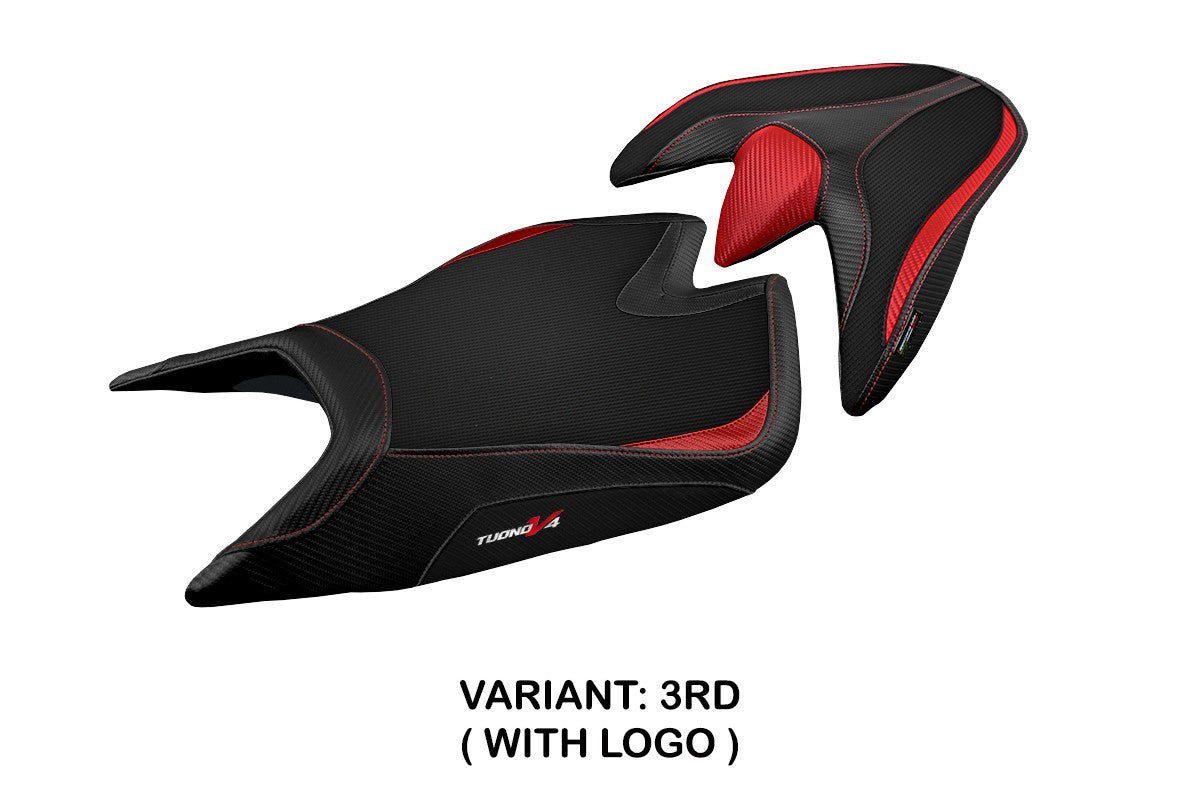 Aprilia Tuono V4 2021-2026 Seat Cover TPZ Italia Red Black