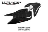 Aprilia Tuono V4 2021-2026 Seat Cover TPZ Italia Ultragrip White Black