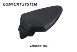Aprilia Tuono V4 Factory 2021-2026 Passenger Seat Cover Tappezzeria Italia TPZ Comfort in Silver