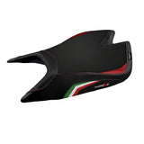 Funda Asiento Aprilia Tuono V4 Factory 2021-2025 Tappezzeria Italia TPZ en Bandera Italia