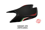 Funda Asiento Aprilia Tuono V4 Factory 2021-2025 Tappezzeria Italia TPZ en Bandera Italia