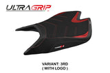 Aprilia Tuono V4 Factory 2021-2026 Seat Cover TPZ Italia Ultragrip Red Black