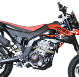 Kl KXE 125 2022-2023 Exhaust GPR Full System Decat Pipe 304 Stainless Steel