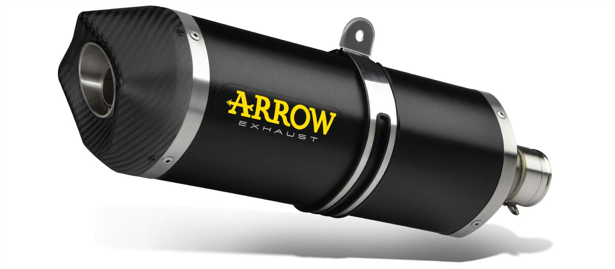 Escape Arrow Race-Tech de aluminio oscuro para Kawasaki Z650/Ninja 650 2017-2020 71854AKN