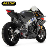 Escape deslizante Arrow Pista 71001PTN, titanio LINK Dark para Aprilia RSV4 1100 Factory 19-20