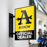 Arrow Full Exhaust, with Titanium Dark muffler for Kawasaki Z650 2021-2024 71937PKNW