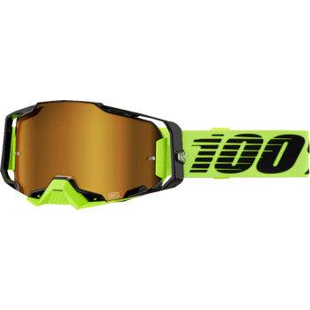 Gafas 100% Armega - Amarillo Neón - Espejo Dorado 50005-00032