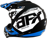 AFX FX-17 Motorcycle Helmet - Attack - Matte Blue/Black - XL 0110-7164
