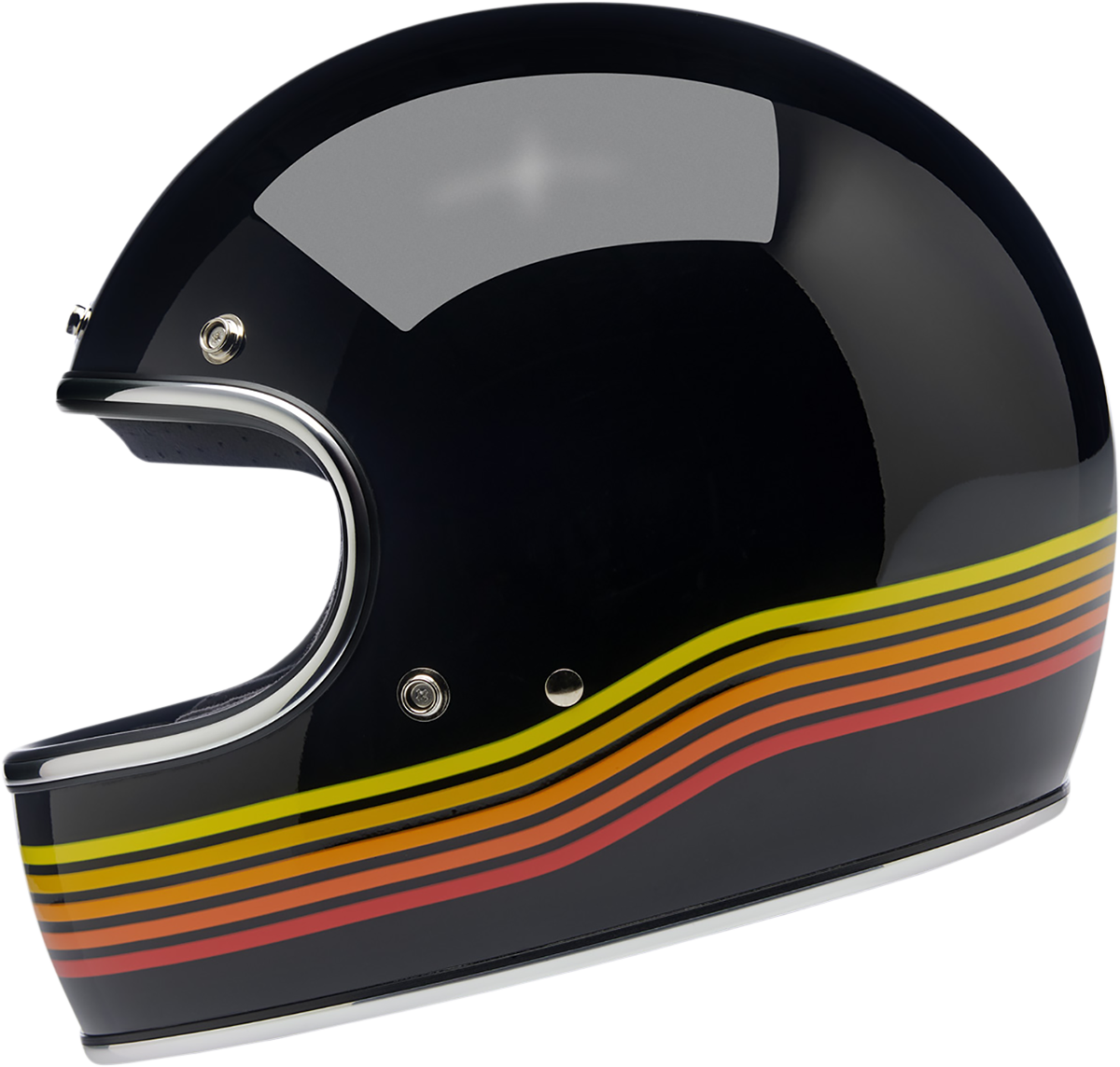 Casco BILTWELL Gringo - Negro brillante Spectrum - Pequeño 1002-536-102 