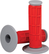 Puños MOOSE RACING - Compuesto - Half-Waffle - Rojo 1MG2315-REM 