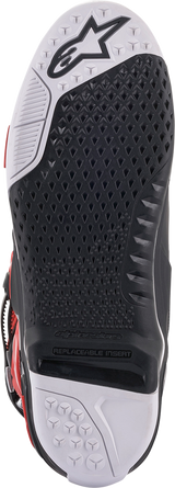 Botas ALPINESTARS Tech 10 - Negro/Rojo - Talla 11 de EE. UU. 2010020-31-11