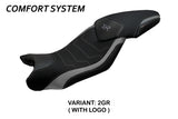 BMW S1000XR 2015-2019 Seat Cover Tappezzeria Italia TPZ Comfort in Grey and Black