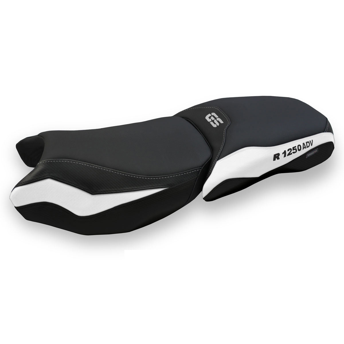 BMW R1250GS Adventure 2019-2024 Seat Cover Tappezzeria Italia TPZ in Black and White