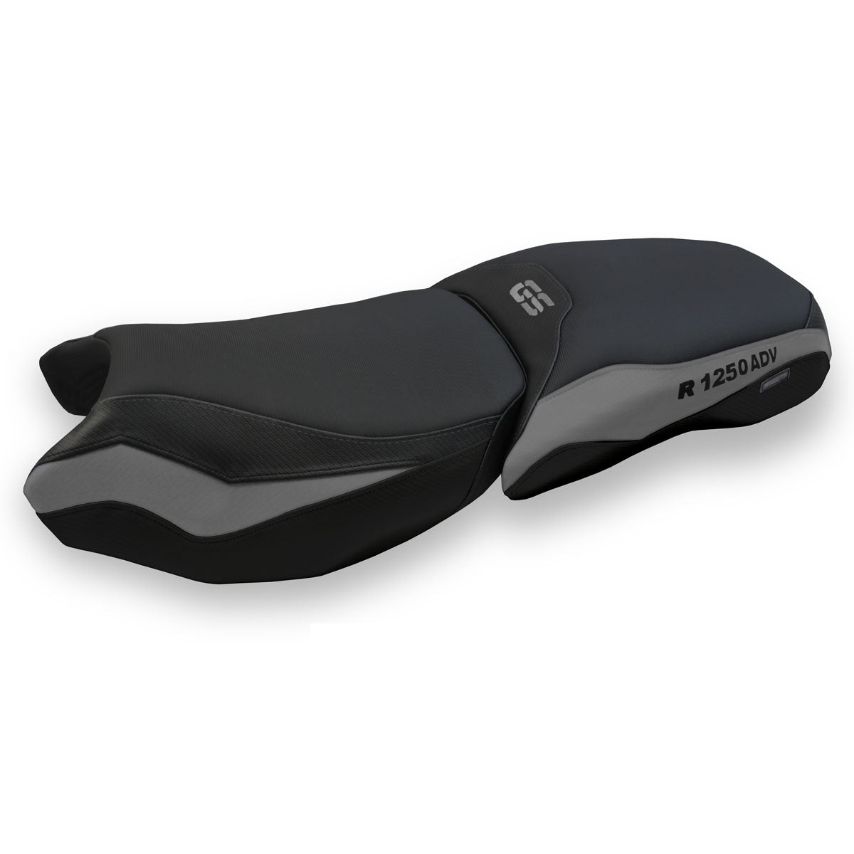 BMW R1250GS Adventure 2019-2024 Seat Cover Tappezzeria Italia TPZ in Grey and Black
