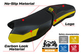 Funda de asiento para BMW R1250GS Adventure 2019-2024 Tappezzeria Italia TPZ en amarillo y negro