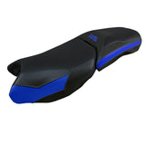 Funda de asiento para BMW R1250GS Adventure 2019-2024 Tappezzeria Italia TPZ en azul y negro