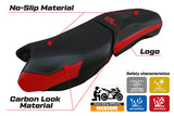 Funda de asiento para BMW R1250GS Adventure 2019-2024 Tappezzeria Italia TPZ en rojo y negro