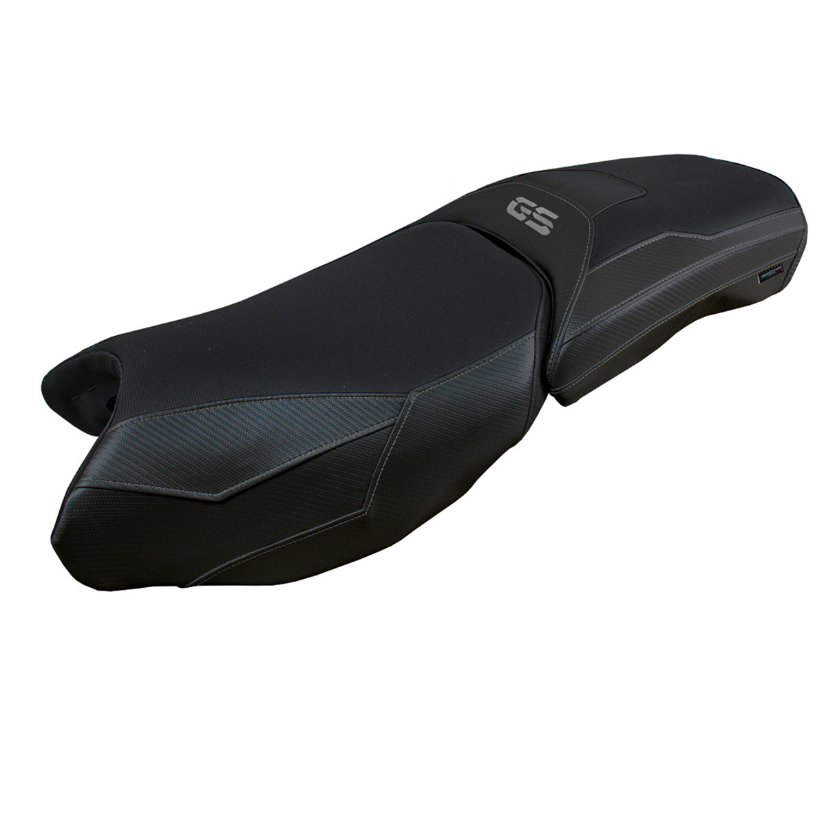 Funda de asiento para BMW R1250GS Adventure 2019-2024 Tappezzeria Italia TPZ en carbono negro
