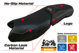 Funda de asiento para BMW R1250GS Adventure 2019-2024 Tappezzeria Italia TPZ en carbono negro