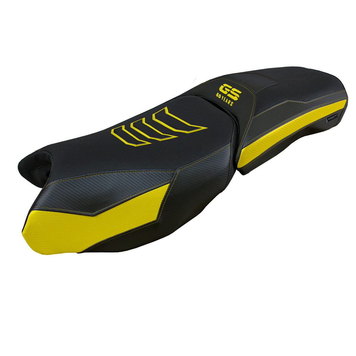 BMW R1250GS Adventure 2019-2024 Seat Cover Tappezzeria Italia TPZ Comfort in Yellow and Black