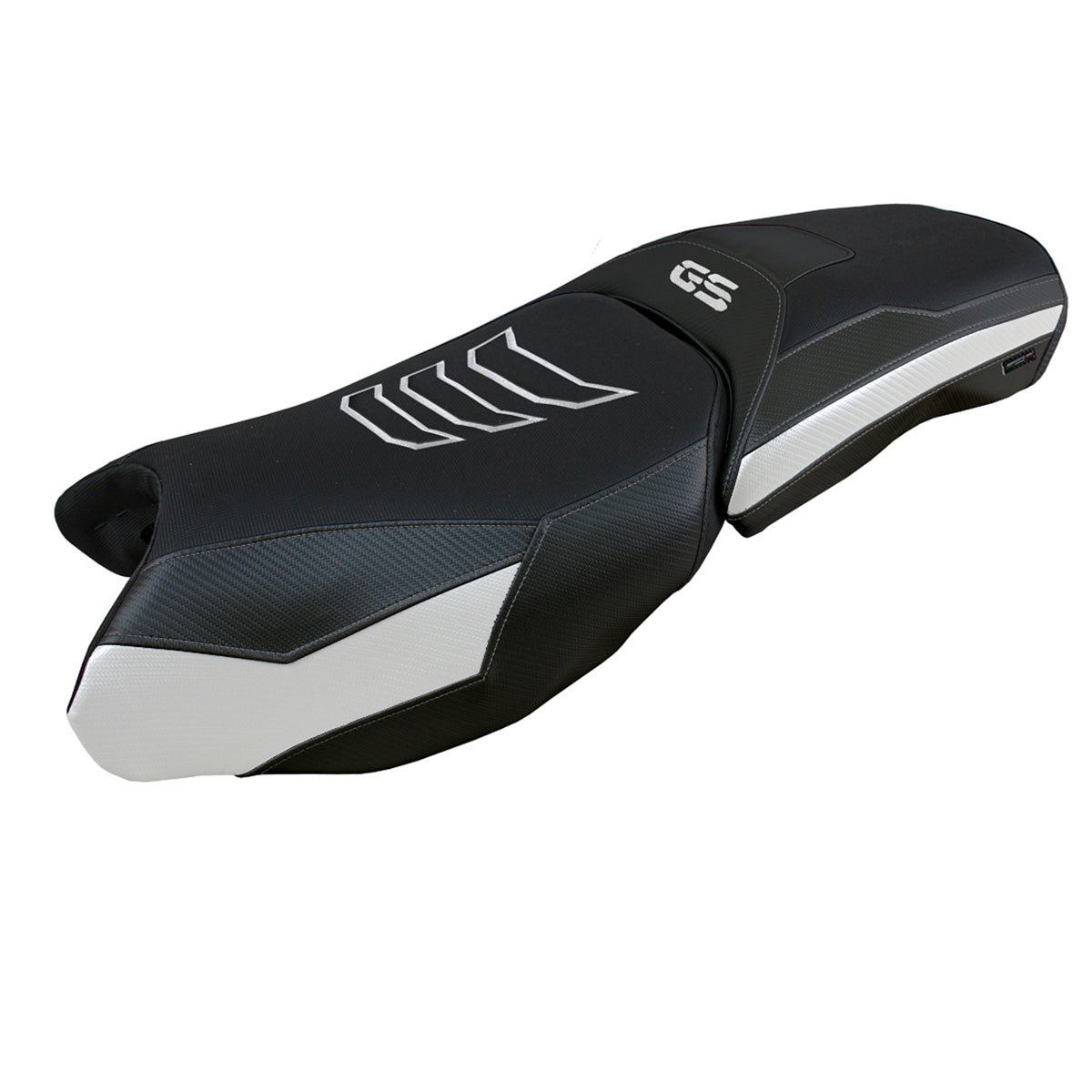BMW R1250GS Adventure 2019-2024 Seat Cover Tappezzeria Italia TPZ Comfort in White and Black