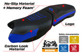 BMW R1250GS Adventure 2019-2024 Seat Cover Tappezzeria Italia TPZ Comfort in Blue and Black