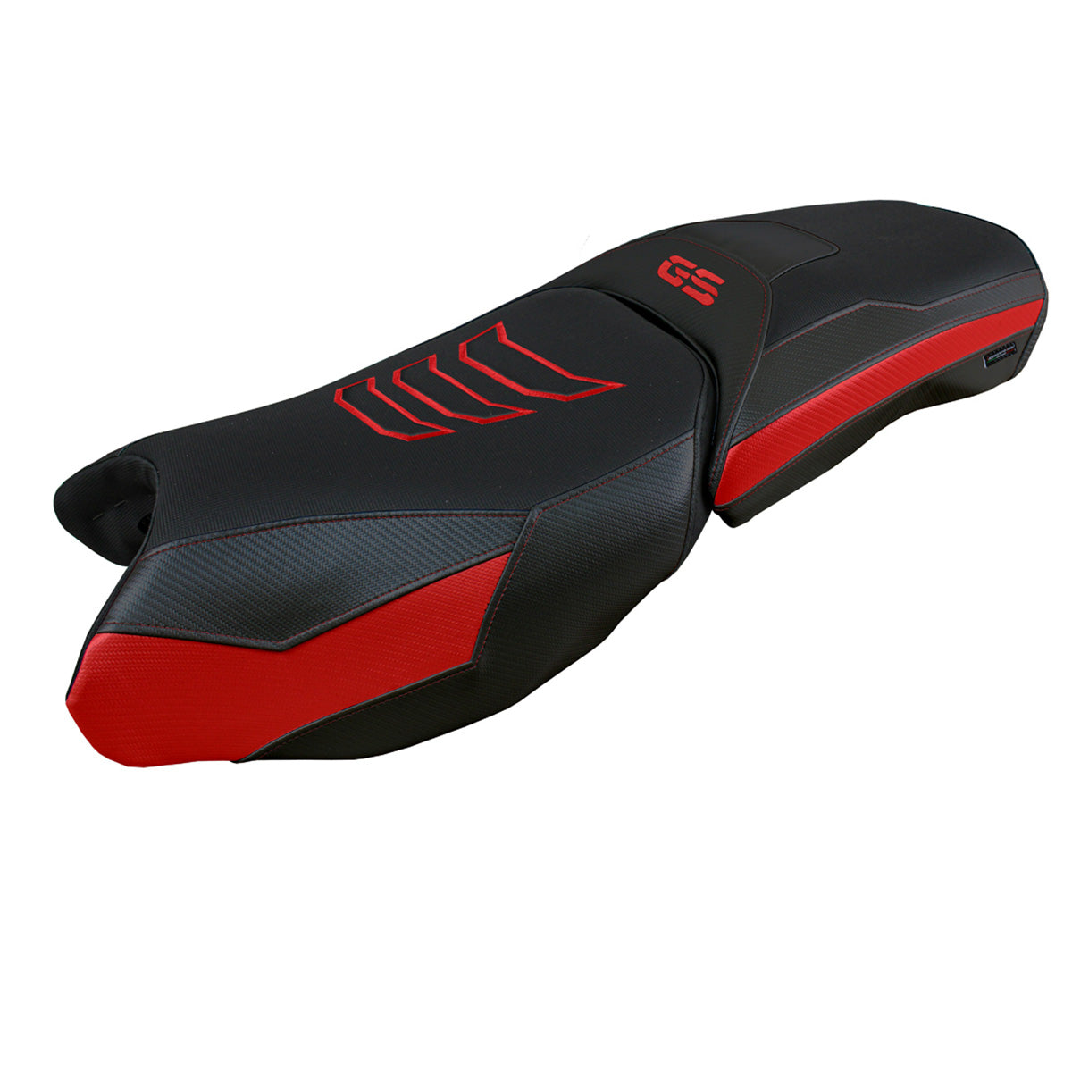 BMW R1250GS Adventure 2019-2024 Seat Cover Tappezzeria Italia TPZ Comfort in Red and Black