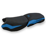 BMW R1250GS Adventure 2019-2024 Seat Cover Tappezzeria Italia TPZ Comfort in Black and Blue