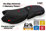 Funda de asiento BMW R1250GS Adventure 2019-2024 Tappezzeria Italia TPZ Comfort en negro