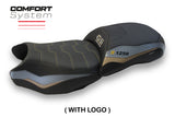 BMW R1250GS 2019-2023 Seat Cover Tappezzeria Italia TPZ Comfort in Grey and Gold