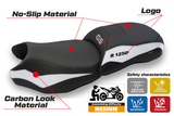 BMW R1250GS 2019-2023 Seat Cover Tappezzeria Italia TPZ in White and Black