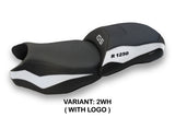 BMW R1250GS 2019-2023 Seat Cover Tappezzeria Italia TPZ in White and Black