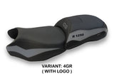 BMW R1250GS 2019-2023 Seat Cover Tappezzeria Italia TPZ in Grey and Black