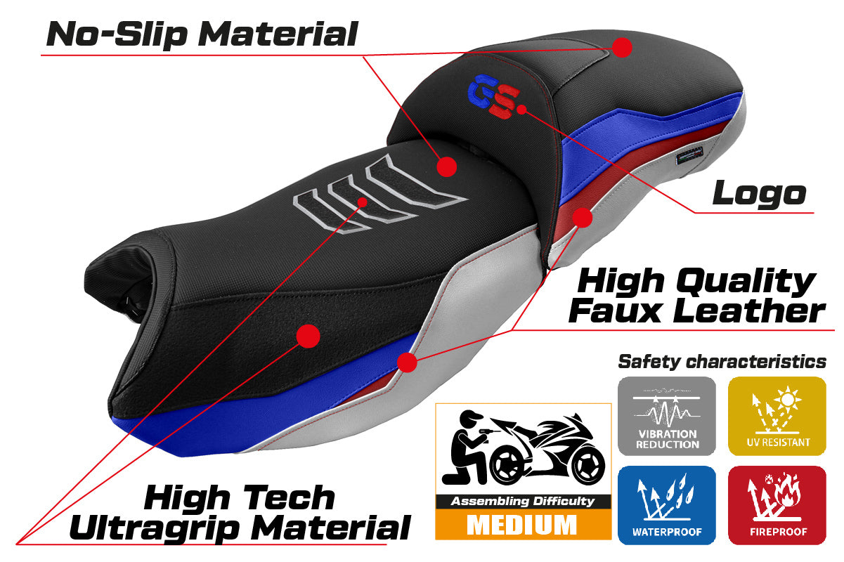BMW R1250GS 2019-2023 Seat Cover Tappezzeria Italia TPZ in HP Special Edition